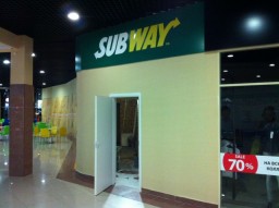 1 июня 2016 года завершены работы по ремонту ресторана быстрого питания Subway