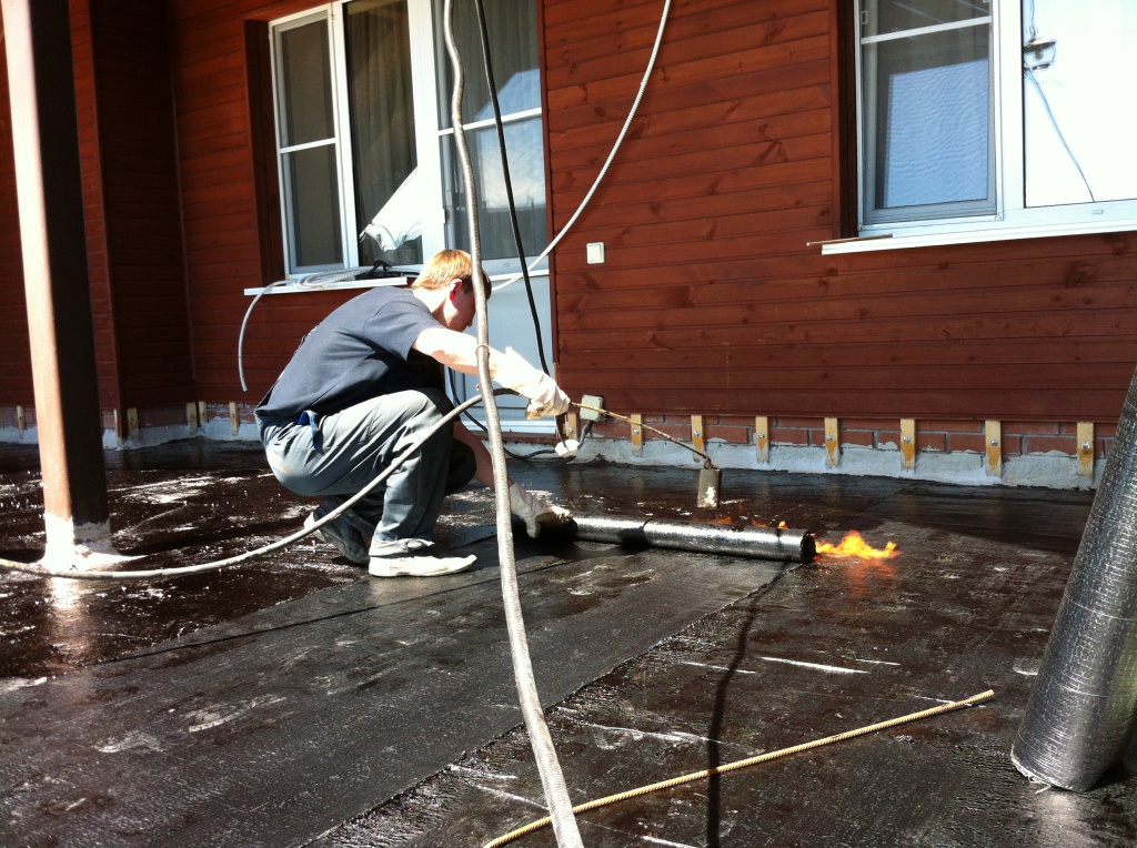 Производство кровельных работ